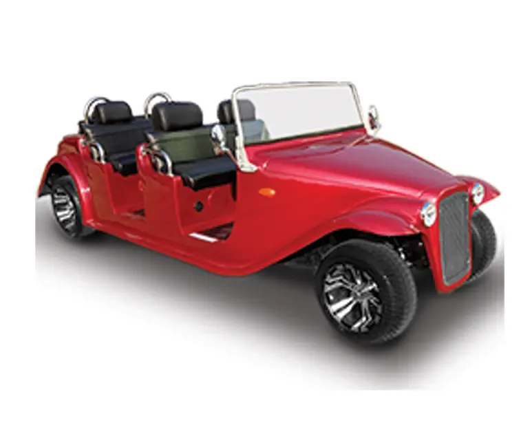 Interior seating of the Finns Auto Electric Classic Cart